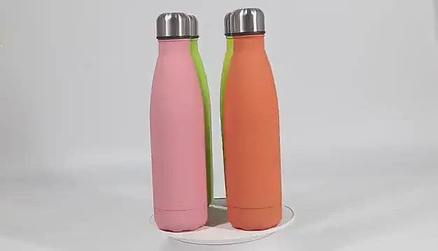 Monochrome Stainless Steel Water Bottle (350 ml, 500 ml, 750 ml, 1,000 ml)