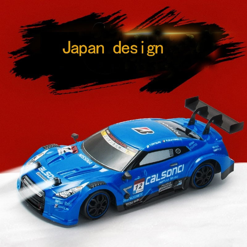 Remote Control Dual Motor 4WD Race Car with Rechargeable Battery