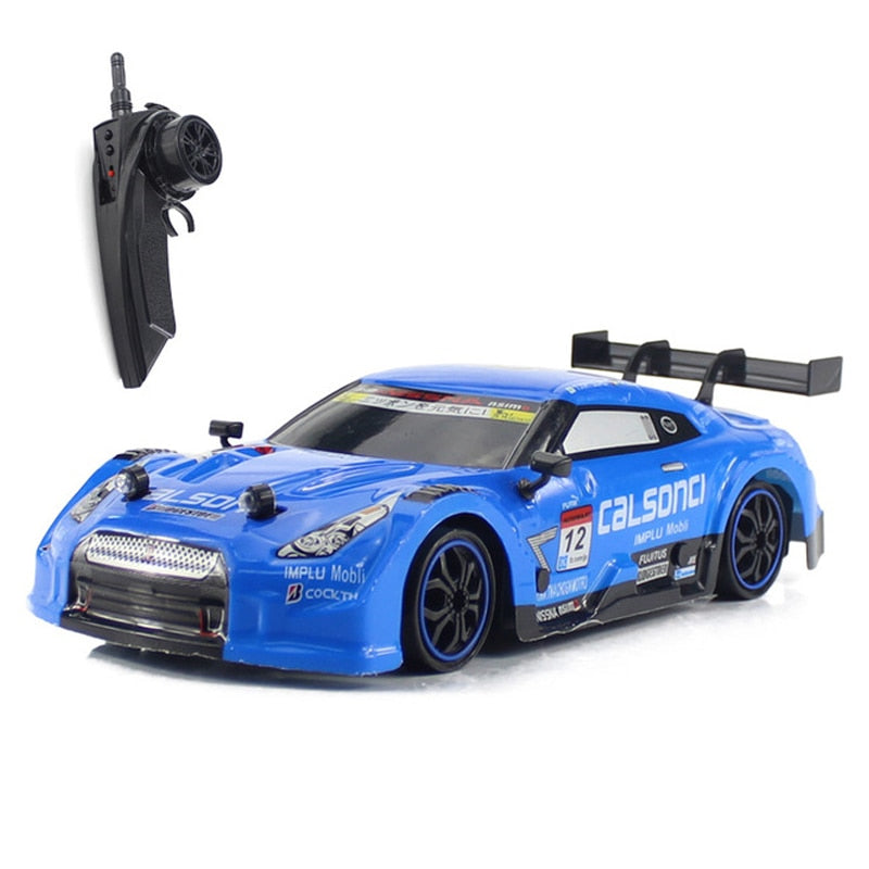 Remote Control Dual Motor 4WD Race Car with Rechargeable Battery