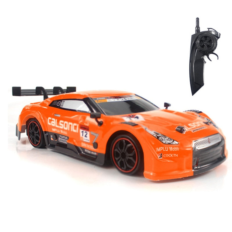 Remote Control Dual Motor 4WD Race Car with Rechargeable Battery