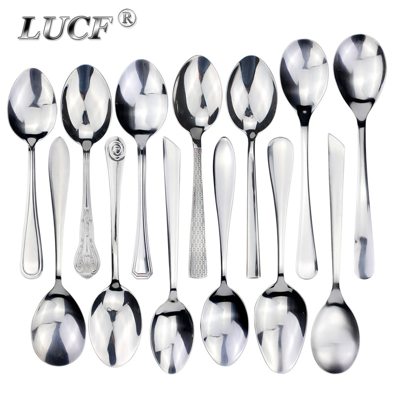 Modern Stainless Steel Serving Spoon