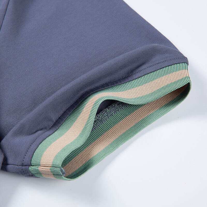 Two-Toned Polo Shirt