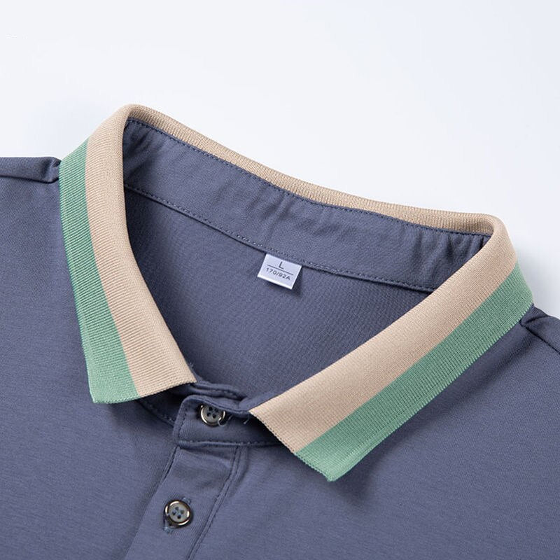 Two-Toned Polo Shirt