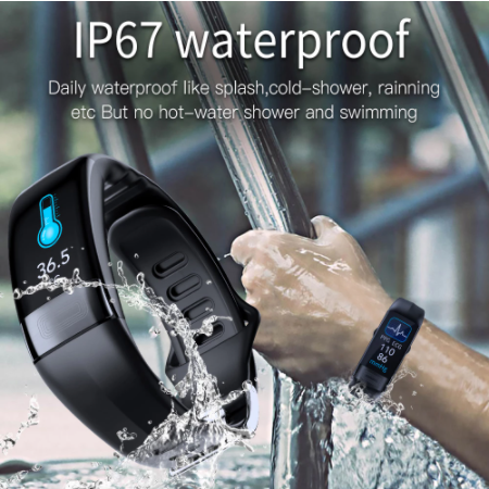Smart Bracelet, Fitness and Health Tracker