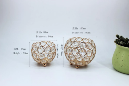 Crystal Candle Holder