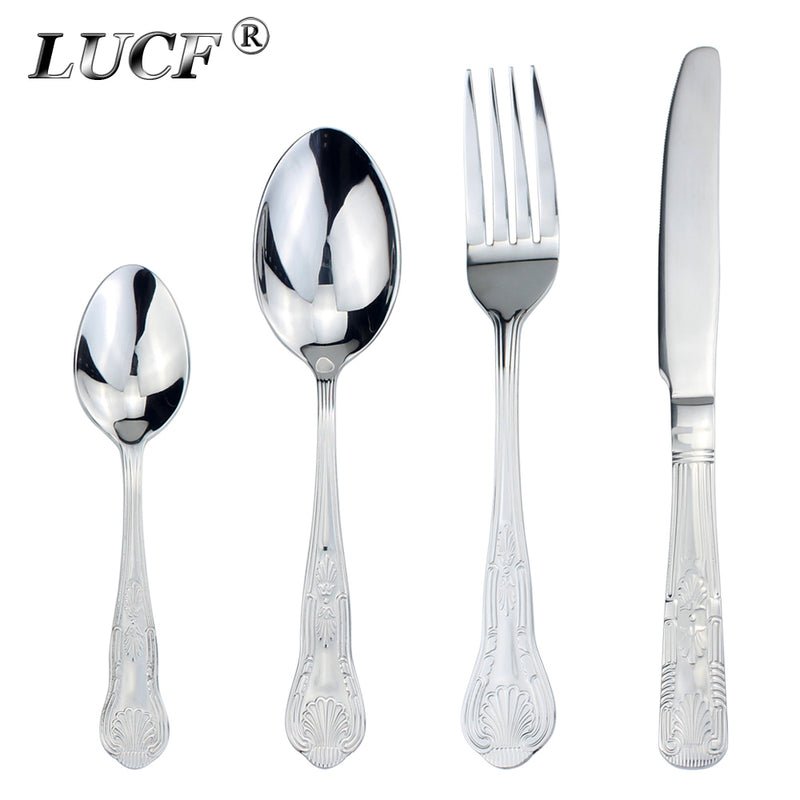 Traditional Stainless Steel Cutlery Set