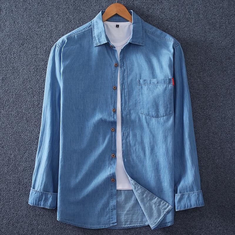 Button-Down Denim Shirt