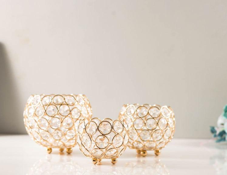 Crystal Candle Holder