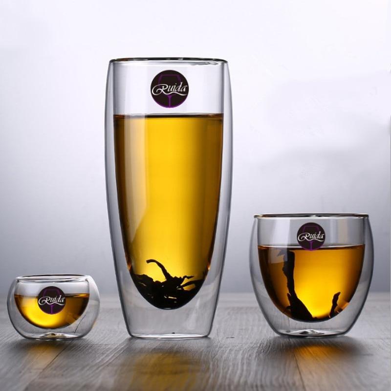 Double Wall Glass Mug