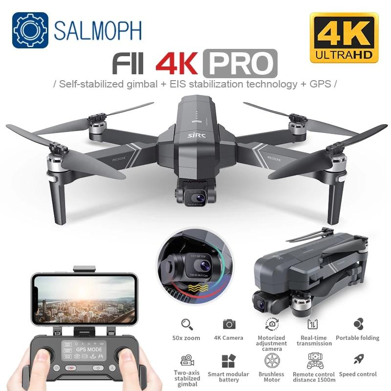 SJRC F11 PRO Double-Axis Drone GPS WiFi 4K HD Camera
