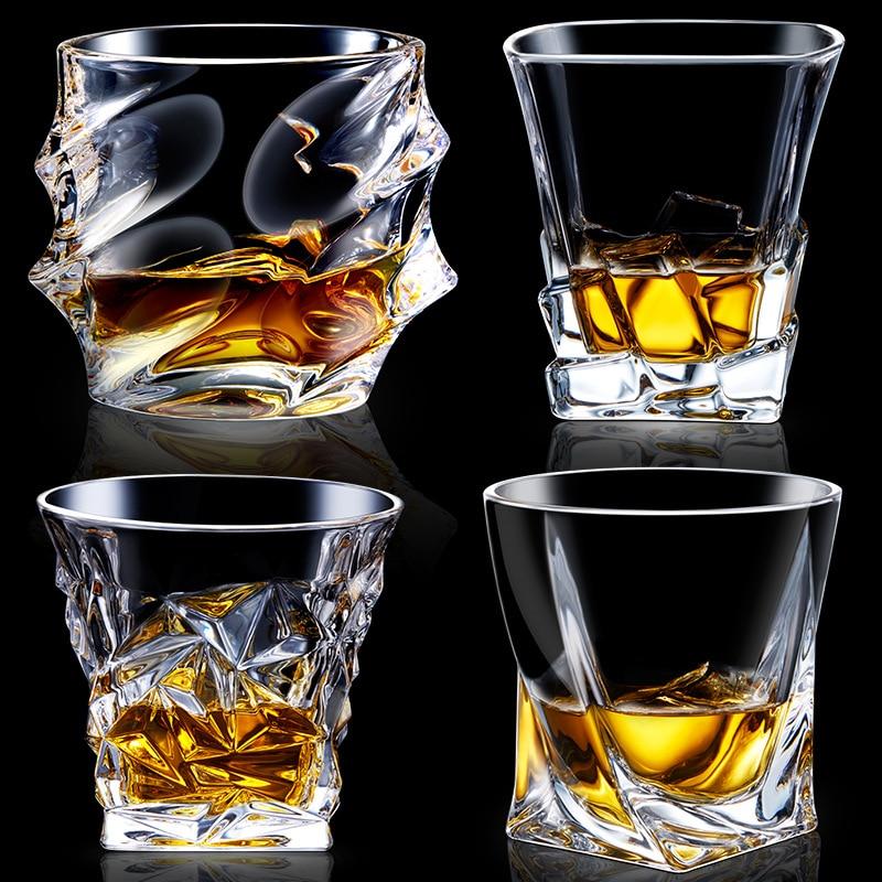 Glass Tumbler for Whiskey, Brandy, Scotch, Bourbon or Rum