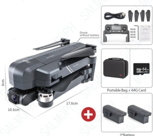 SJRC F11 PRO Double-Axis Drone GPS WiFi 4K HD Camera