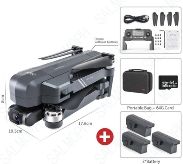 SJRC F11 PRO Double-Axis Drone GPS WiFi 4K HD Camera