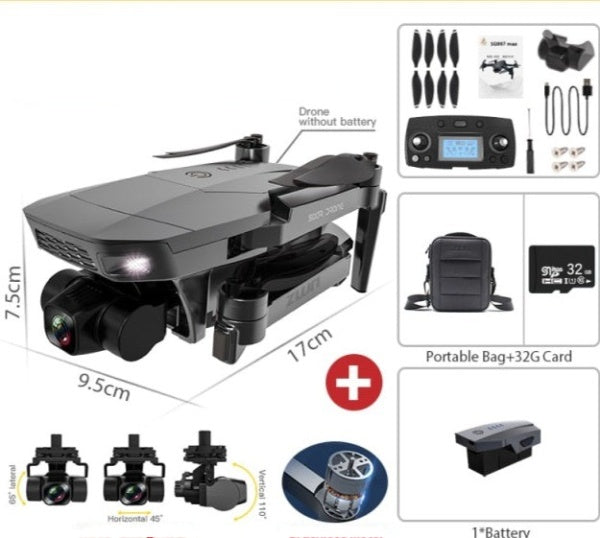 SG907 MAX Triple-Axis Drone 5G WiFi GPS 4K Camera