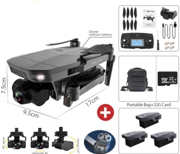 SG907 MAX Triple-Axis Drone 5G WiFi GPS 4K Camera