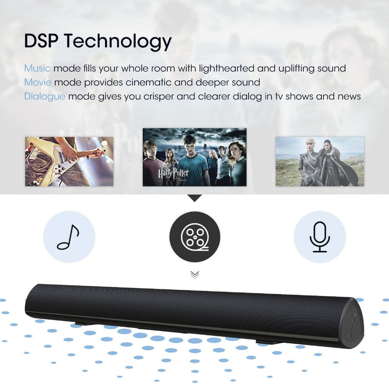 ELE Home Theater 100 W Soundbar Surround Sound