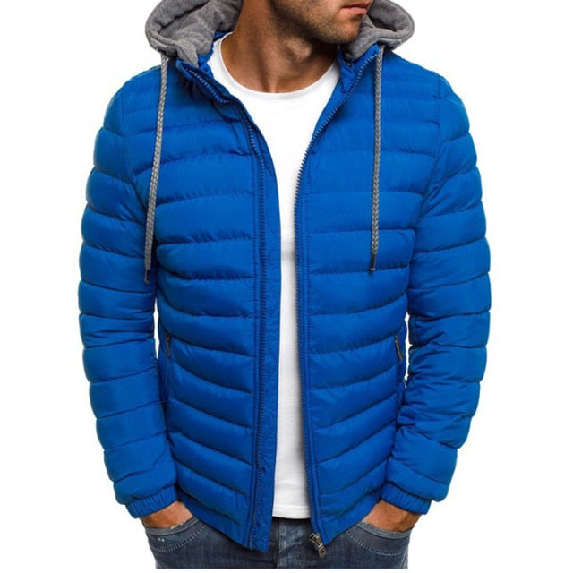 Casual Hooded Down Jacket