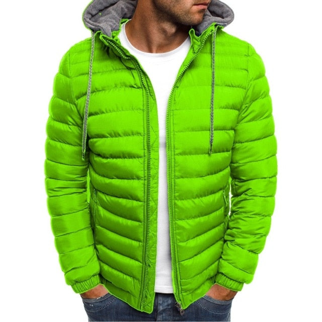 Casual Hooded Down Jacket