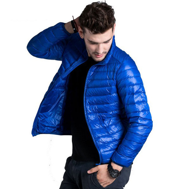 Men’s Fitted Light Down Jacket