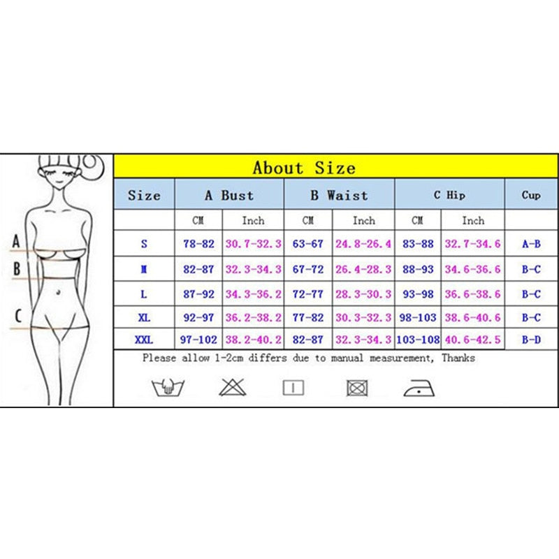 High Waist Two-Piece Swimsuit