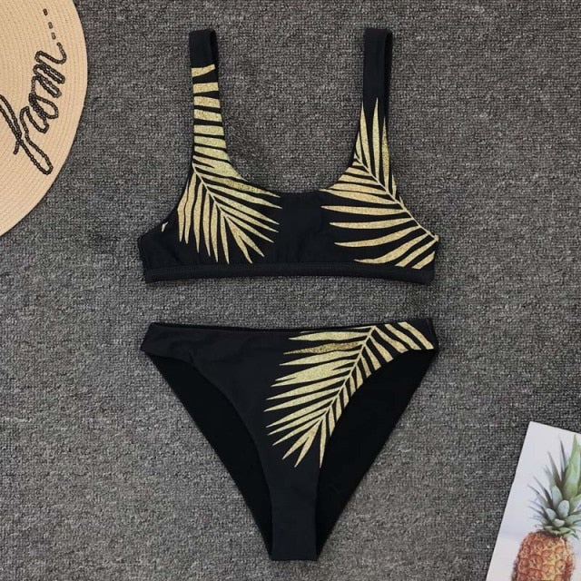 High Waist Two-Piece Swimsuit