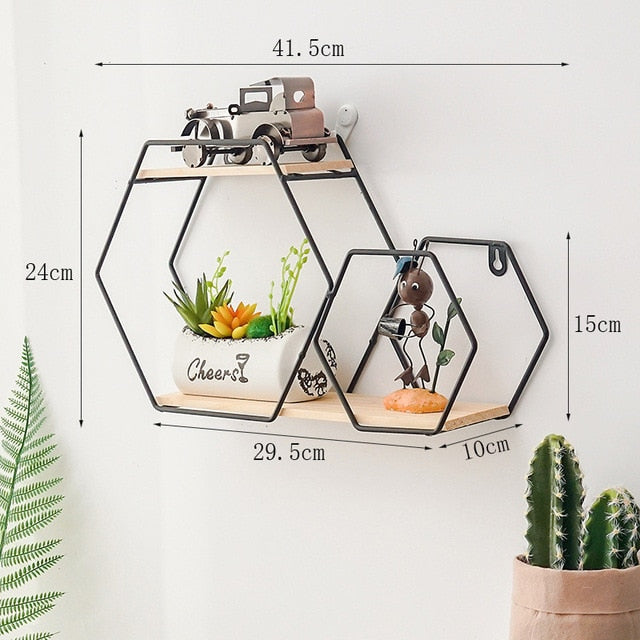 Decorative Hanging Storage Shelf