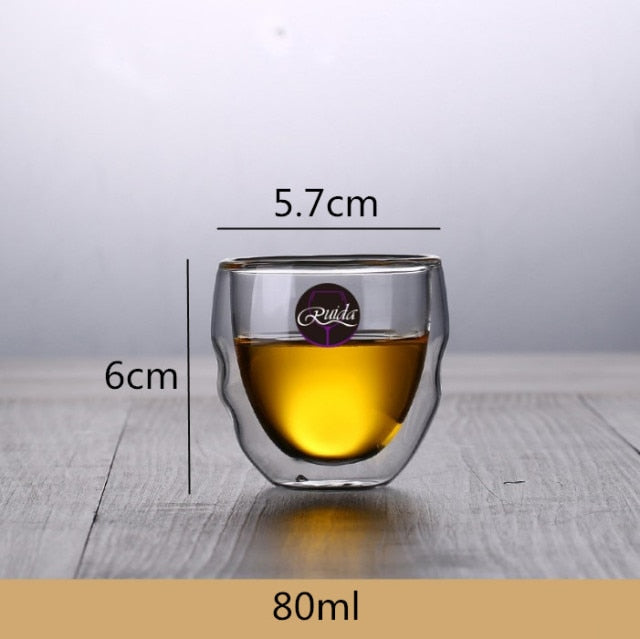 Double Wall Glass Mug