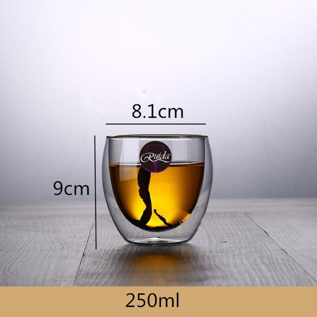 Double Wall Glass Mug