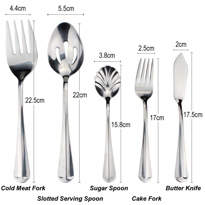 Classic Stainless Steel Cutlery Set