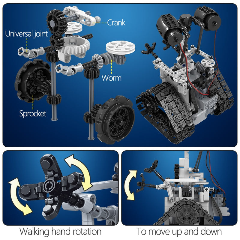 Build-Your-Own Remote Control Robot