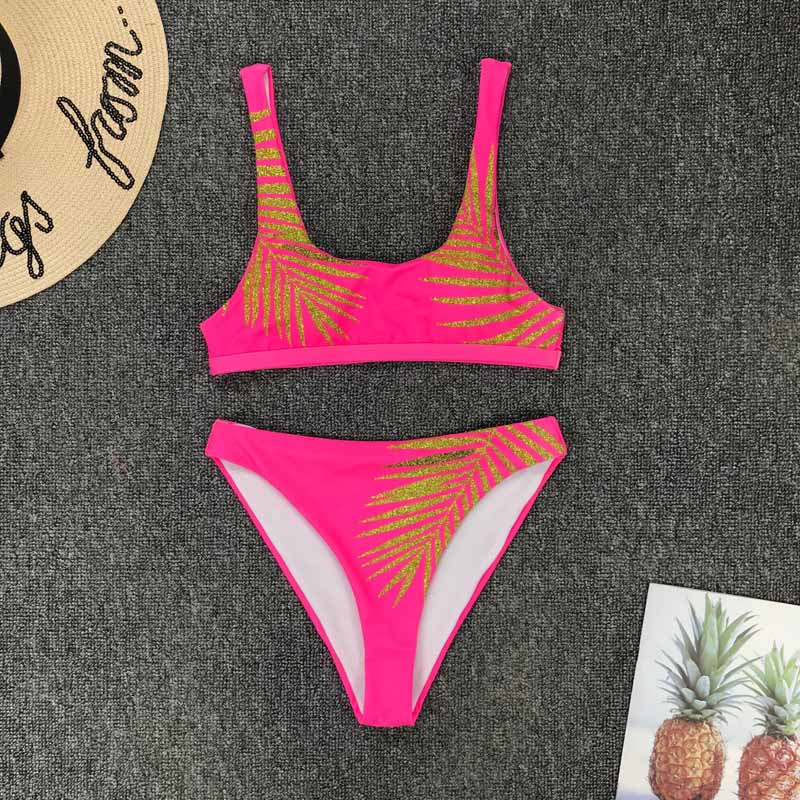High Waist Two-Piece Swimsuit