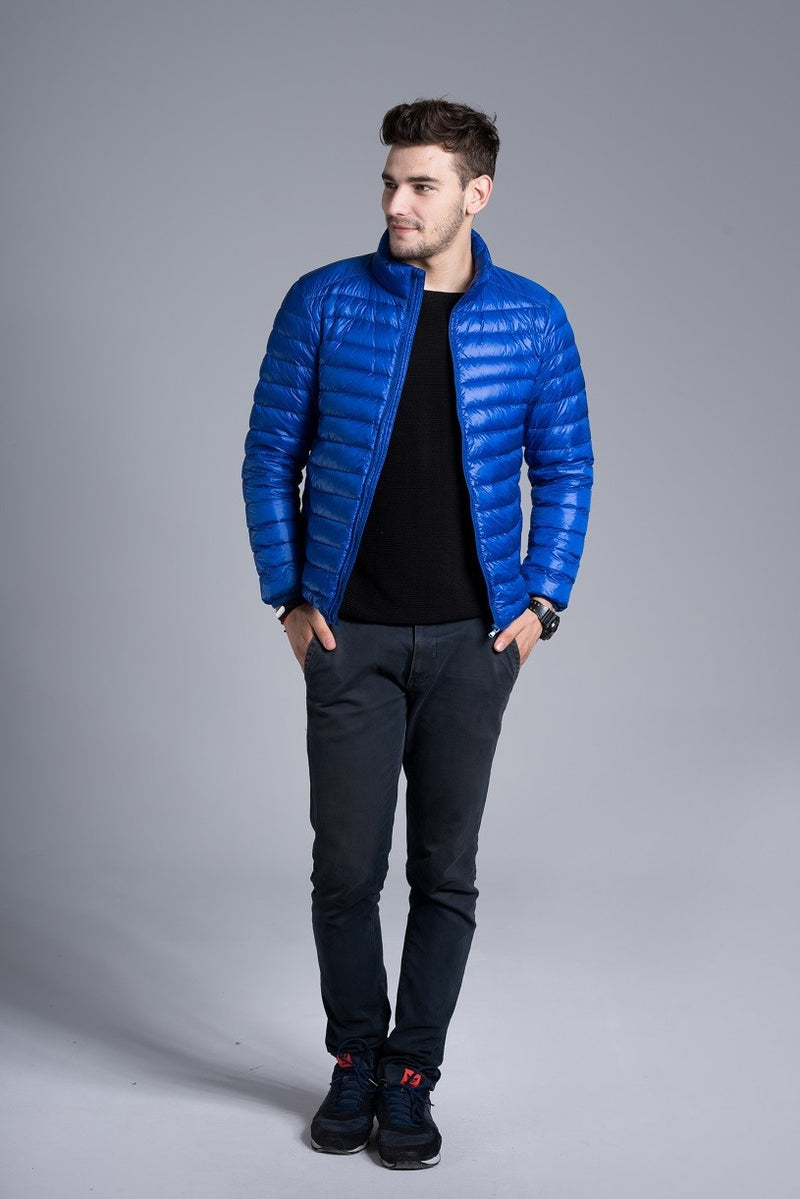 Men’s Fitted Light Down Jacket