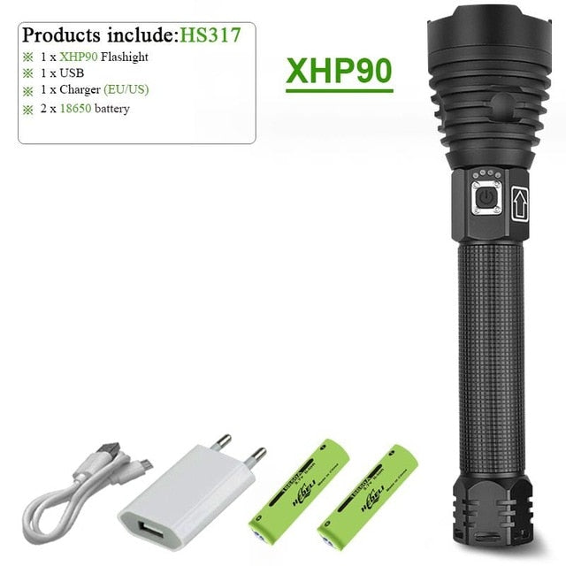 Powerful LED Flashlight