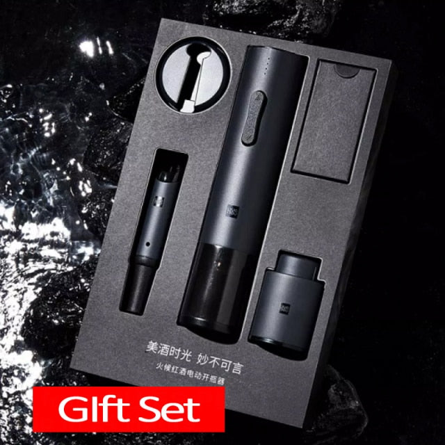 Electric Wine Bottle Opener and Stopper
