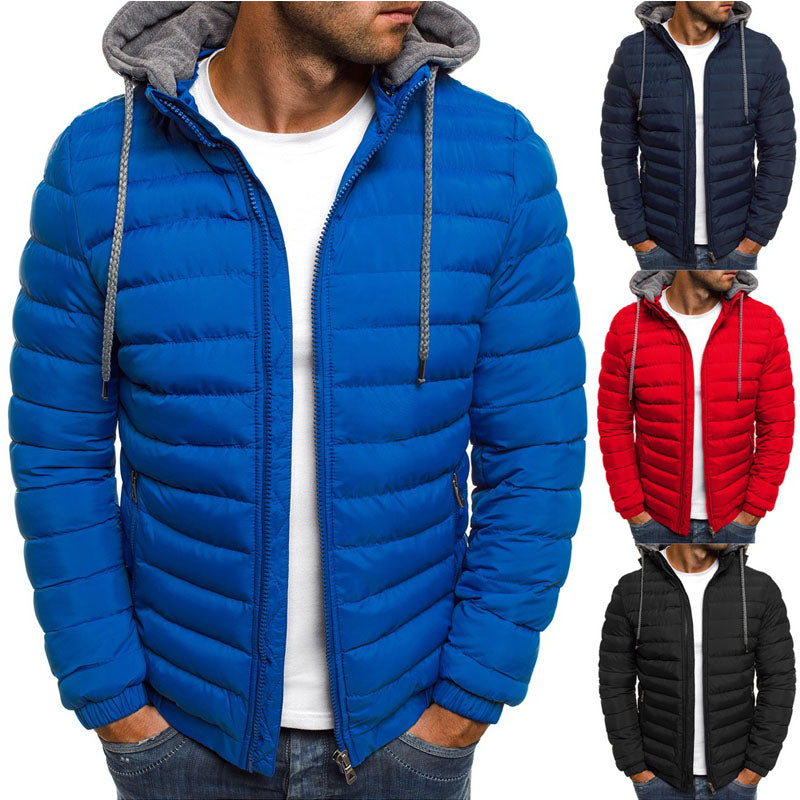 Casual Hooded Down Jacket