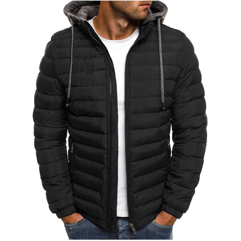 Casual Hooded Down Jacket