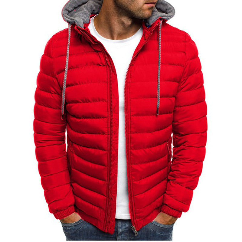 Casual Hooded Down Jacket