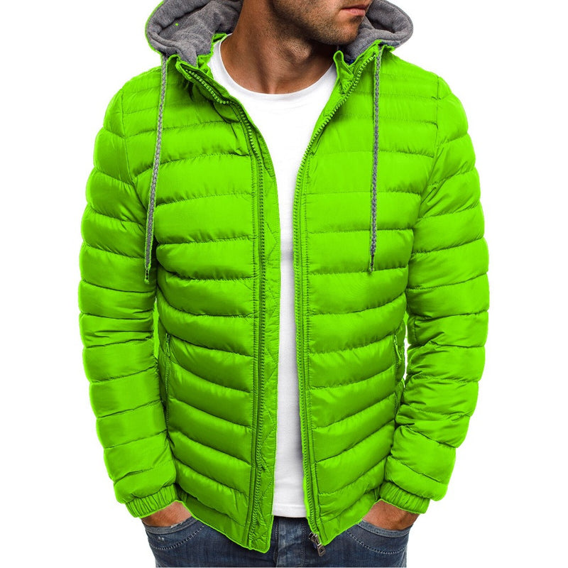 Casual Hooded Down Jacket