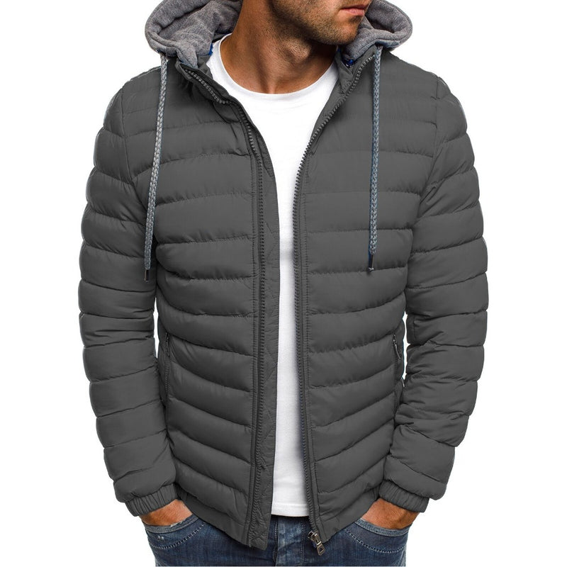 Casual Hooded Down Jacket
