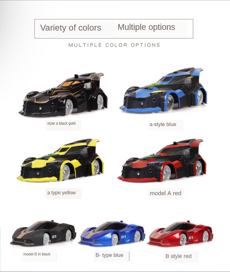 USB-Charging Anti-Gravity Remote Control Racing Car