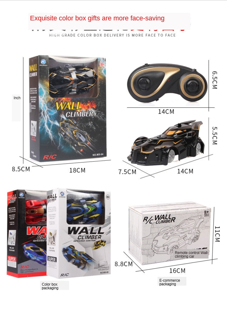 USB-Charging Anti-Gravity Remote Control Racing Car
