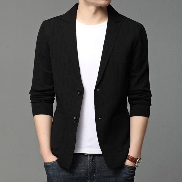 Casual Cardigan Single-Breasted Blazer