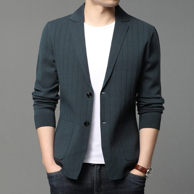 Casual Cardigan Single-Breasted Blazer