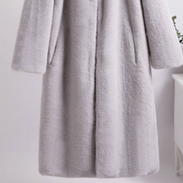 Hooded Faux-Fur Winter Coat