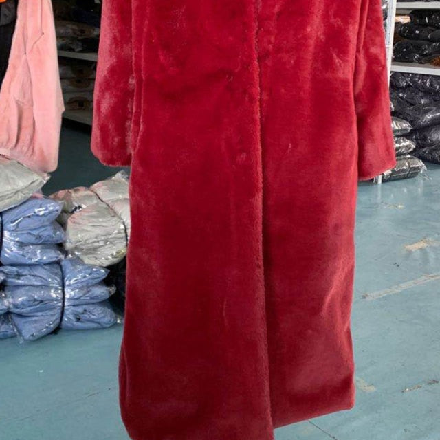 Hooded Faux-Fur Winter Coat