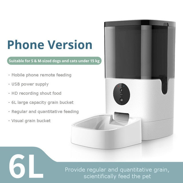 Smart Pet Feeder (4 litres, 6 litres)