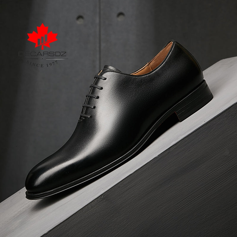 Genuine Leather Seamless Formal Dress Shoes