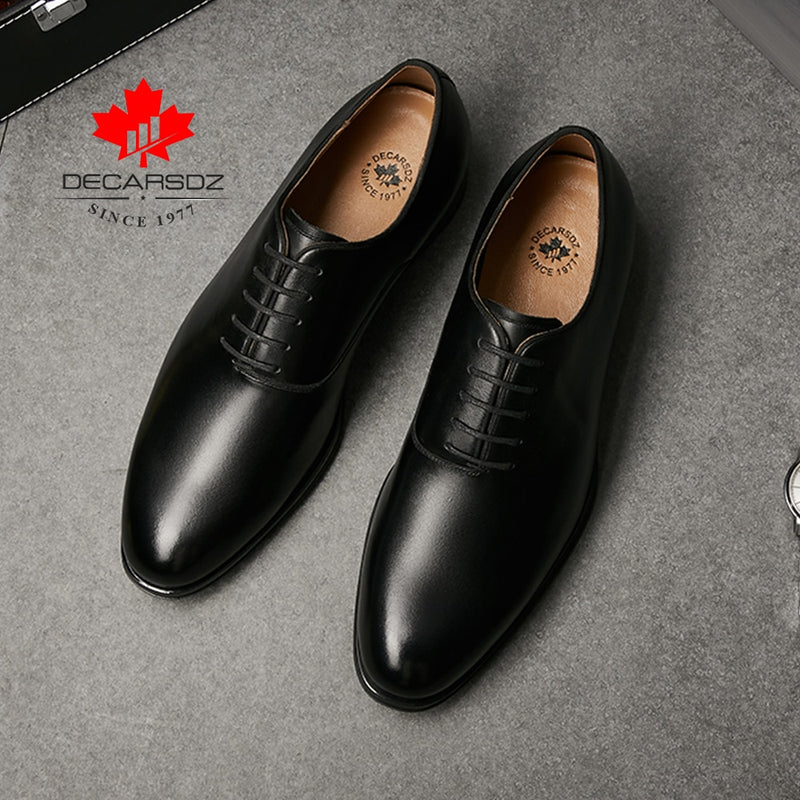 Genuine Leather Seamless Formal Dress Shoes
