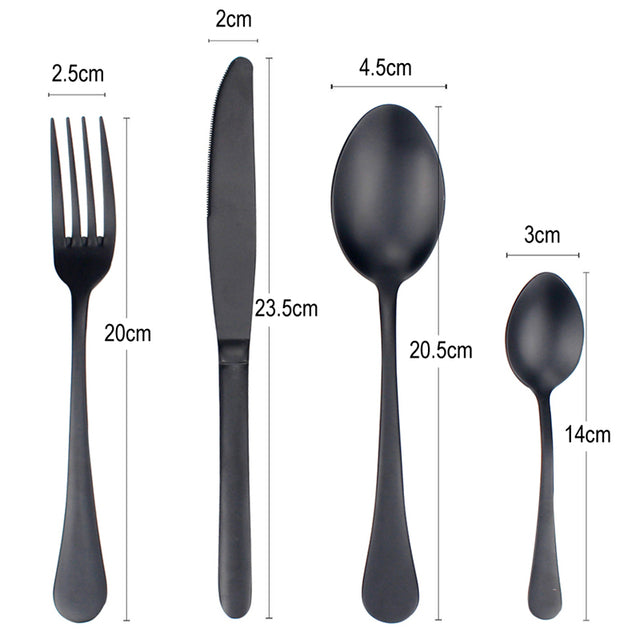Modern Stainless Steel Cutlery Set