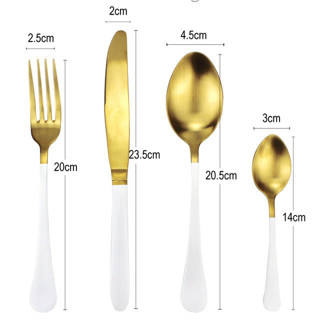 Modern Stainless Steel Cutlery Set